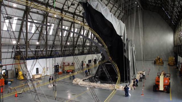 Time Lapse: Building the Goodyear Blimp NT 