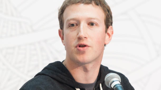Mark Zuckerberg file photo 