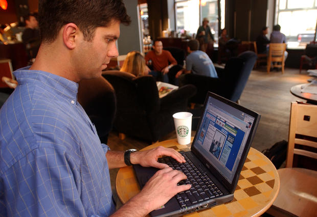 Surfing the Web at Starbucks 