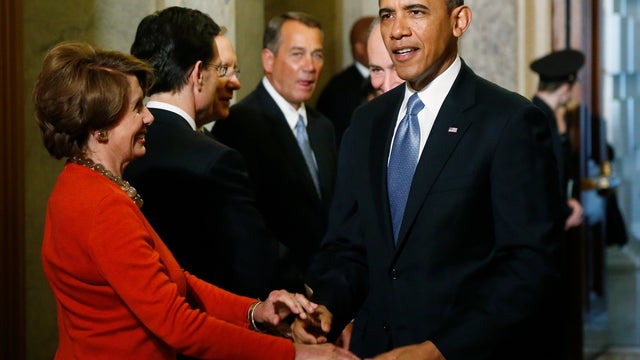 Obama, Pelosi 