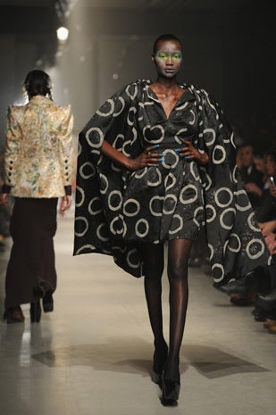 Punk stylist Vivienne Westwood