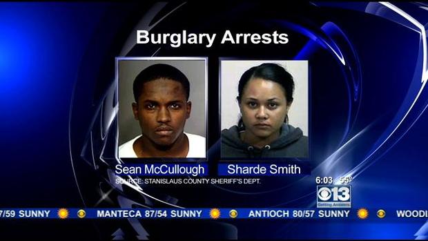 Burglary Arrests McCullough and Smith 
