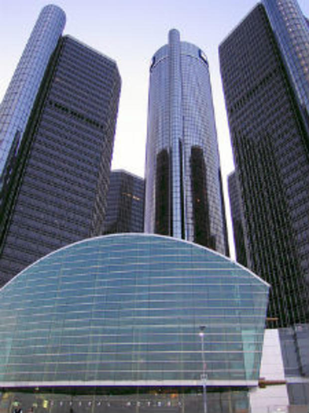 At the top of Detroit's GM Renaissance Center is the Coach Insignia Restaurant. Photo Credit: Michael Ferro 