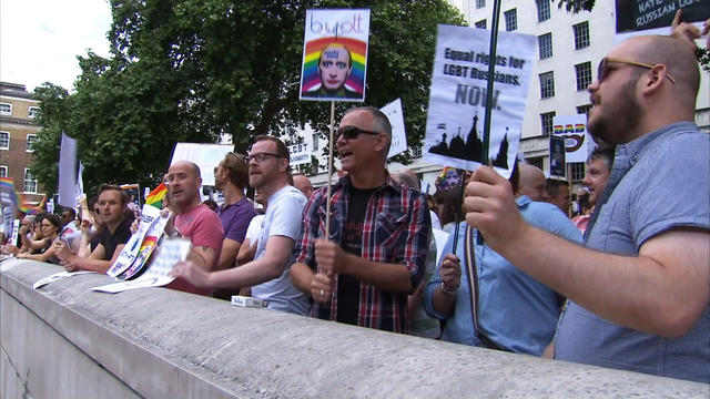 London pro-gay rally sending a message to Russia 