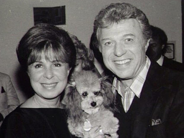 Eydie Gorme and husband Steve Lawrence pose for a photo in June 11, 1983. 