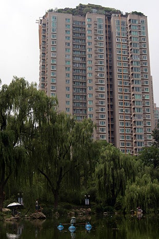 China's hottest real estate is on the roof