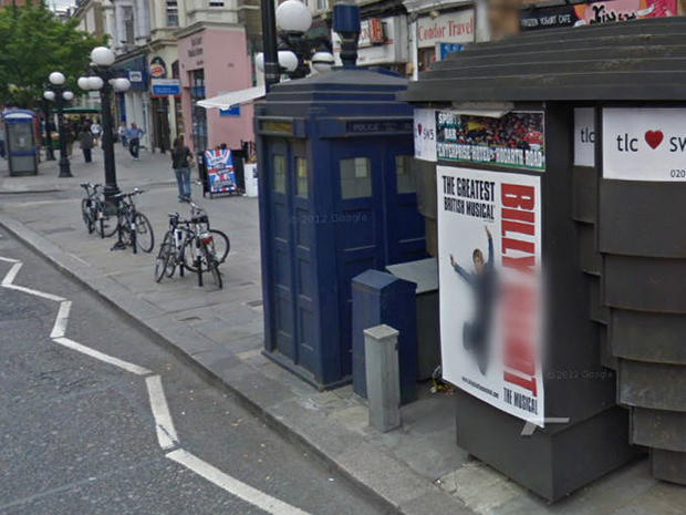 "Doctor Who" Tardis In England 
