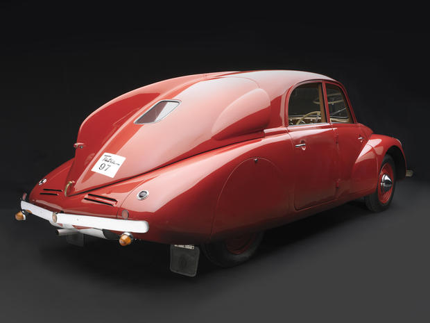 1938 Tatra T97. Collection of Lane Motor Museum.  