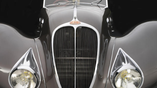 1937 Delahaye 135MS Roadster. Courtesy of The Revs Institute for Automotive Research @ the Collier Collection. 
