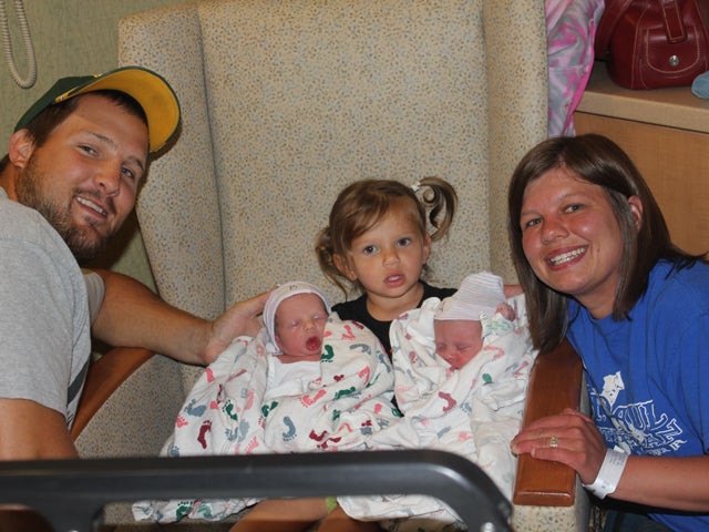 Grandmother gives birth to her own twin grandchildren - CBS News