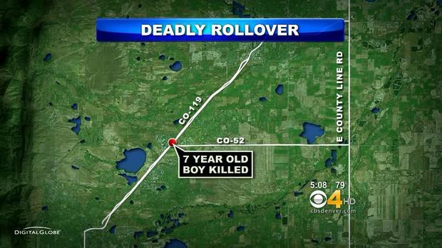 Boulder County Fatal Crash Map 