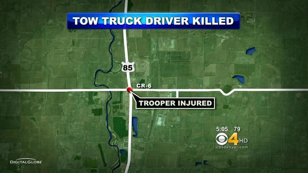 Tow Truck Driver Killed Map 