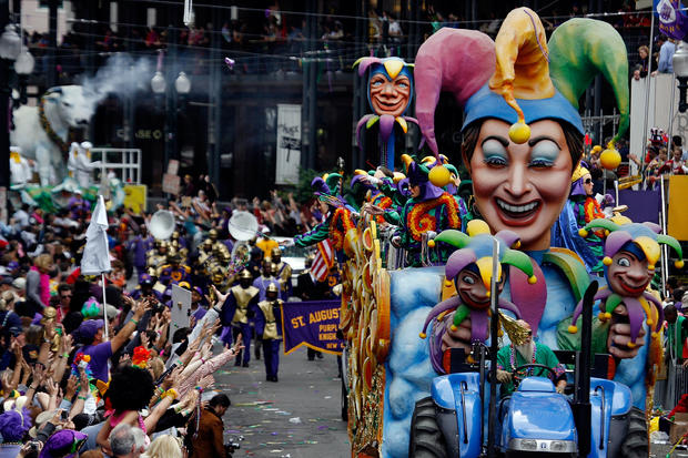 New Orleans Celebrates Mardi Gras 