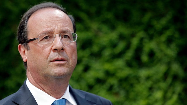 French President Francois Hollande 