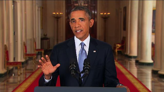 President Obama during his Sept. 10, 2013 speech 