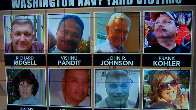 Navy Yard victims' families remember loved ones 