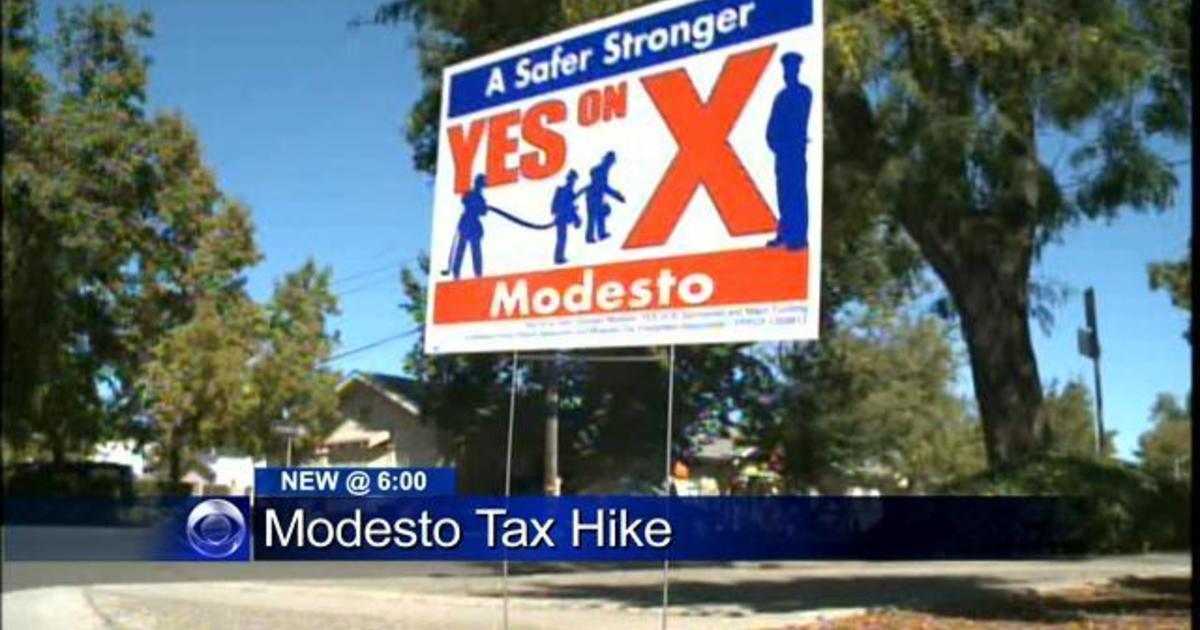 Modesto Is Latest City To Float Sales Tax Measure For More Police CBS