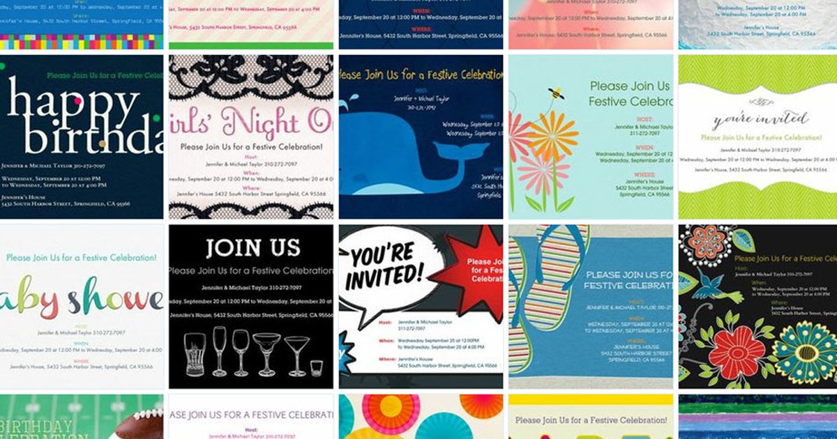 Evite now selling paper invitations for first time CBS News