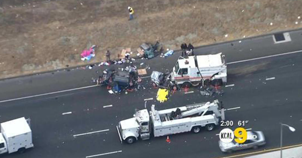 1 Killed In MultiVehicle Crash On 710 Freeway In Long Beach CBS Los