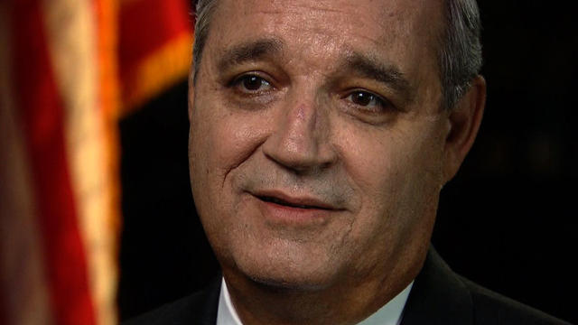 Rep. Jeff Miller, R-Fla., is seen during an interview broadcast on the "CBS Evening News" Oct. 12, 2013. 