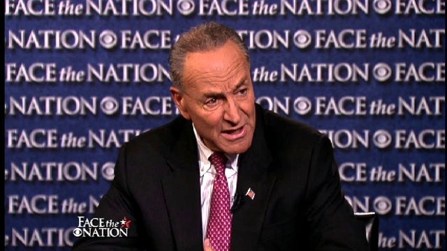 Schumer "cautiously hopeful" about shutdown, debt limit solution 