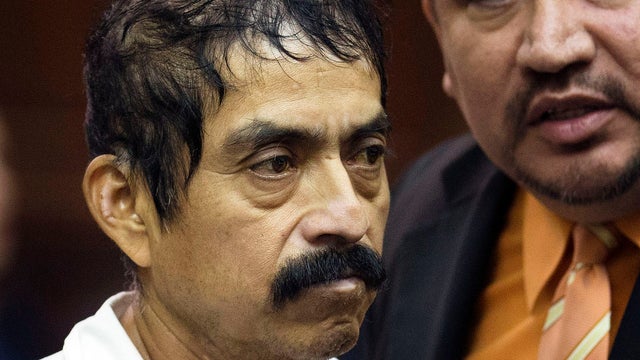 Conrado Juarez, 52, is arraigned Saturday, Oct. 12, 2013, at Manhattan Criminal Court for the alleged murder of 4-year-old Anjelica Castillo, nicknamed "Baby Hope", in New York.  