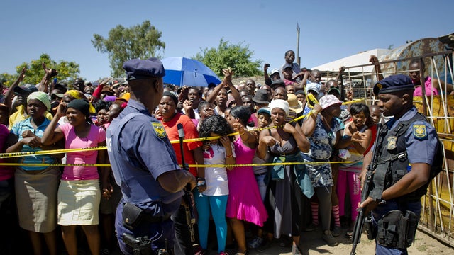 south africa, diepsloot, toddler, deaths, riots, police 