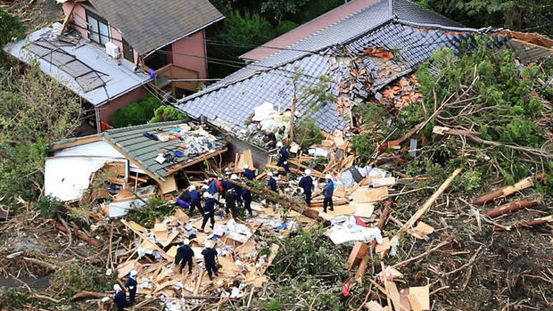 Deadly typhoon strikes Japan 