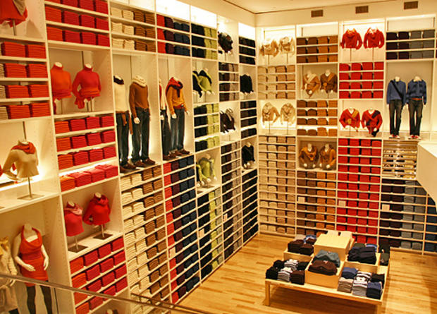 Uniqlo clothing store in Soho 