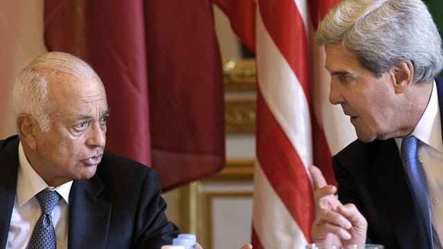 John Kerry, Nabil Elaraby 