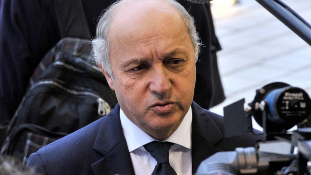 French Foreign Affairs minister Laurent Fabius  