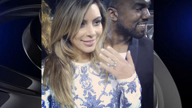 Kim Kardashian and Kanye West Engaged 