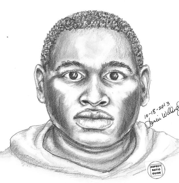 Colony kidnapper, attemped rapist sketch 