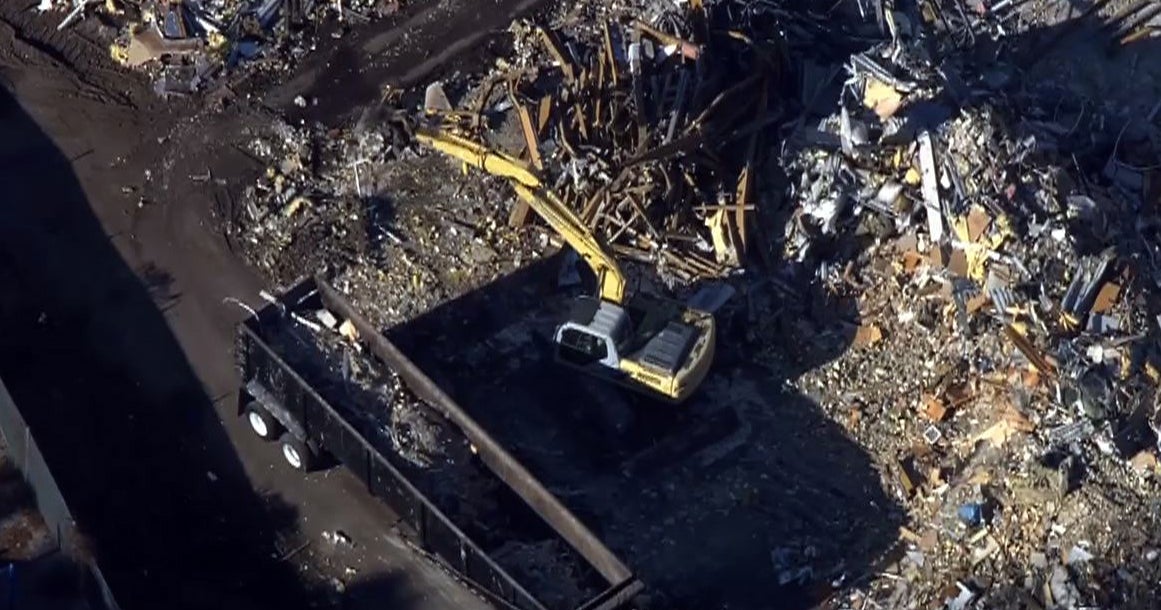 Demolition Begins At Sandy Hook CBS News