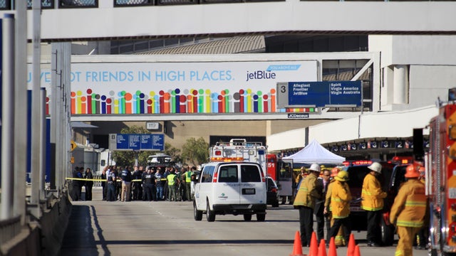 Shooting at LAX 