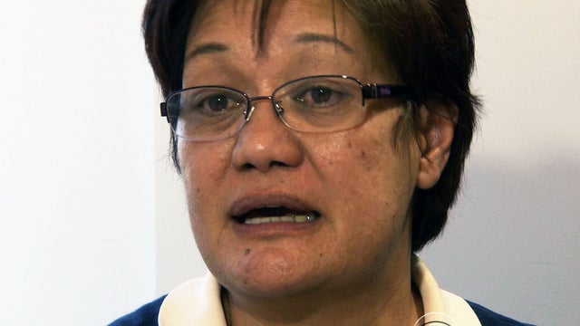 Jackie Duerr is collecting money and supplies to aid typhoon survivors in her hometown of Tacloban in the Philippines. 