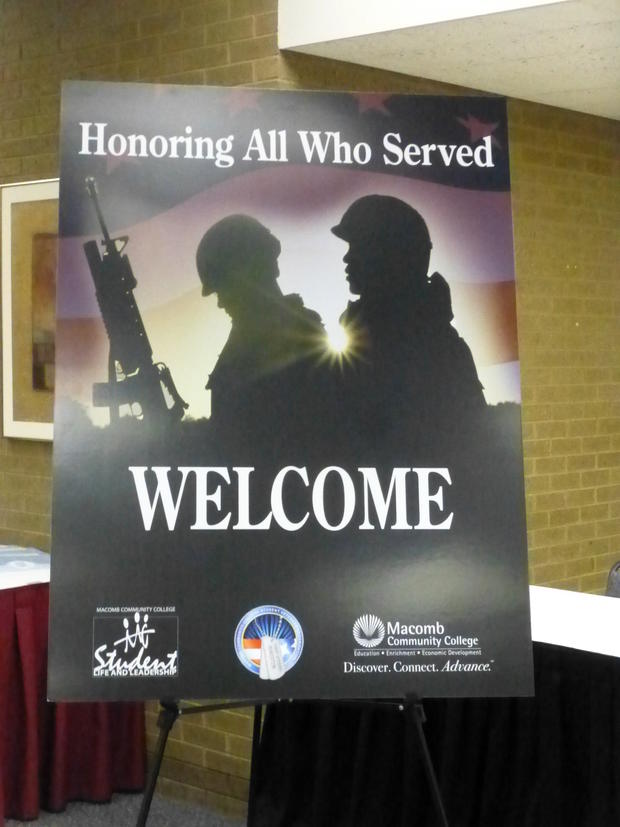 Veterans Honoring All Who Served Macomb CCC Event 