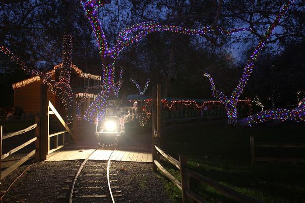 Irvine Park Railroad Christmas 