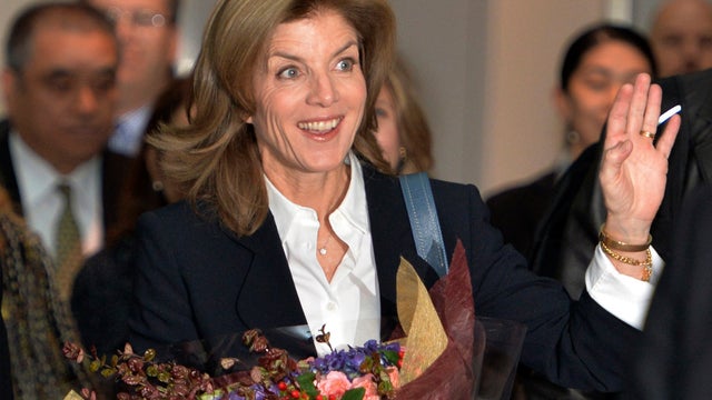 New U.S. Ambassador to Japan Caroline Kennedy arrives at the Narita International Airport in Narita 