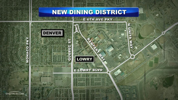 LOWRY DINING DISTRICT MAP 