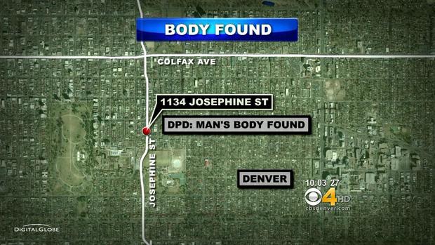 Body Found Map 