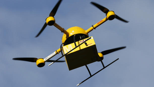See DHL's futuristic "parcelcopter" drone deliver packages 