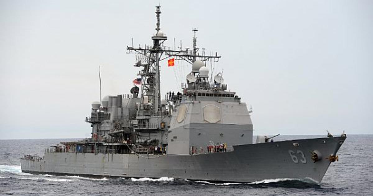 Near miss in South China Sea between U.S., Chinese warships - CBS News