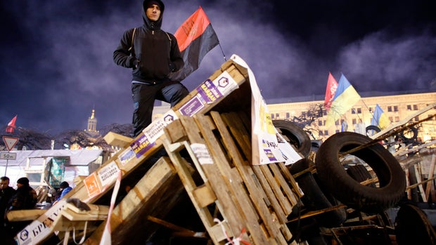 Kiev protests continue