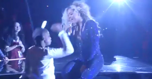 Beyonce dances with terminally ill fan, makes wish come true - CBS News