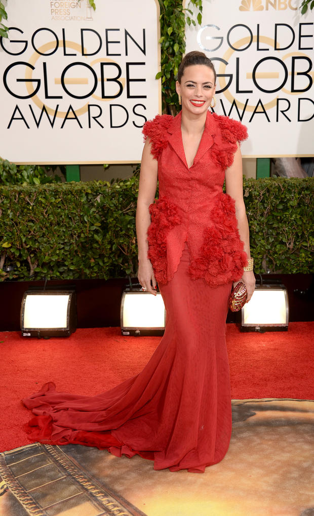 Golden Globes red carpet 