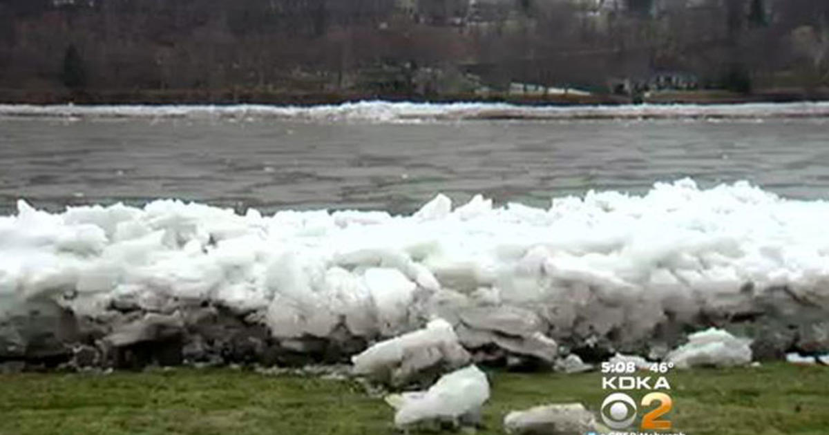Ice Jam Leaves Behind Impressive Display On Allegheny River CBS