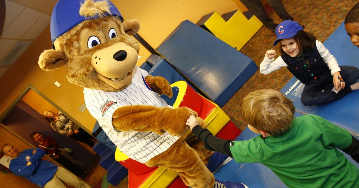 Chicago Cubs introduce mascot Clark 