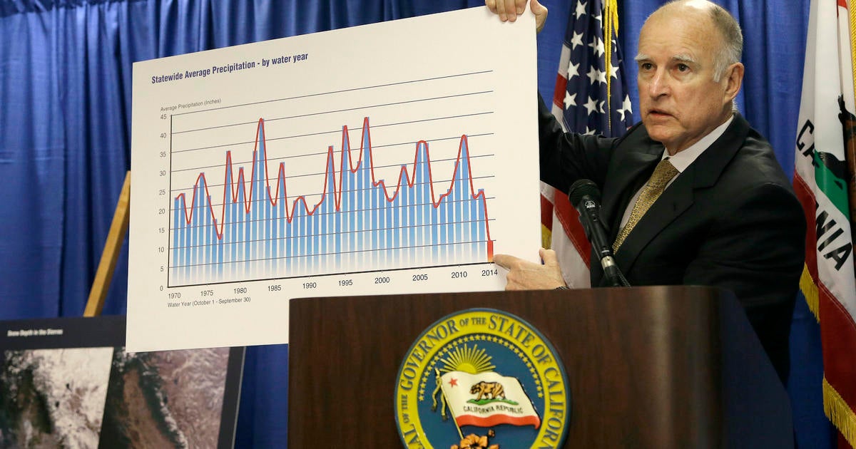 California Governor Proclaims Drought Emergency - CBS News