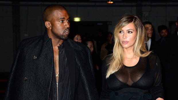 Kim Kardashian and Kanye West